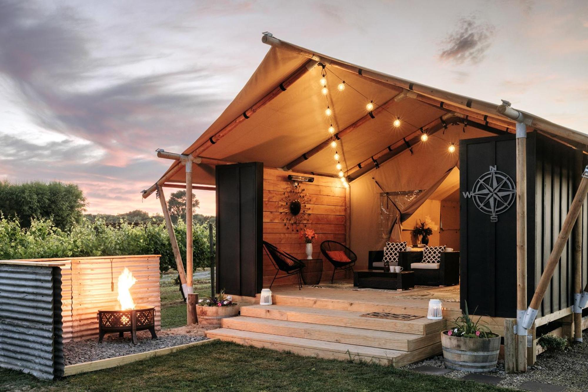 Villas & Vines Glamping Hastings Εξωτερικό φωτογραφία