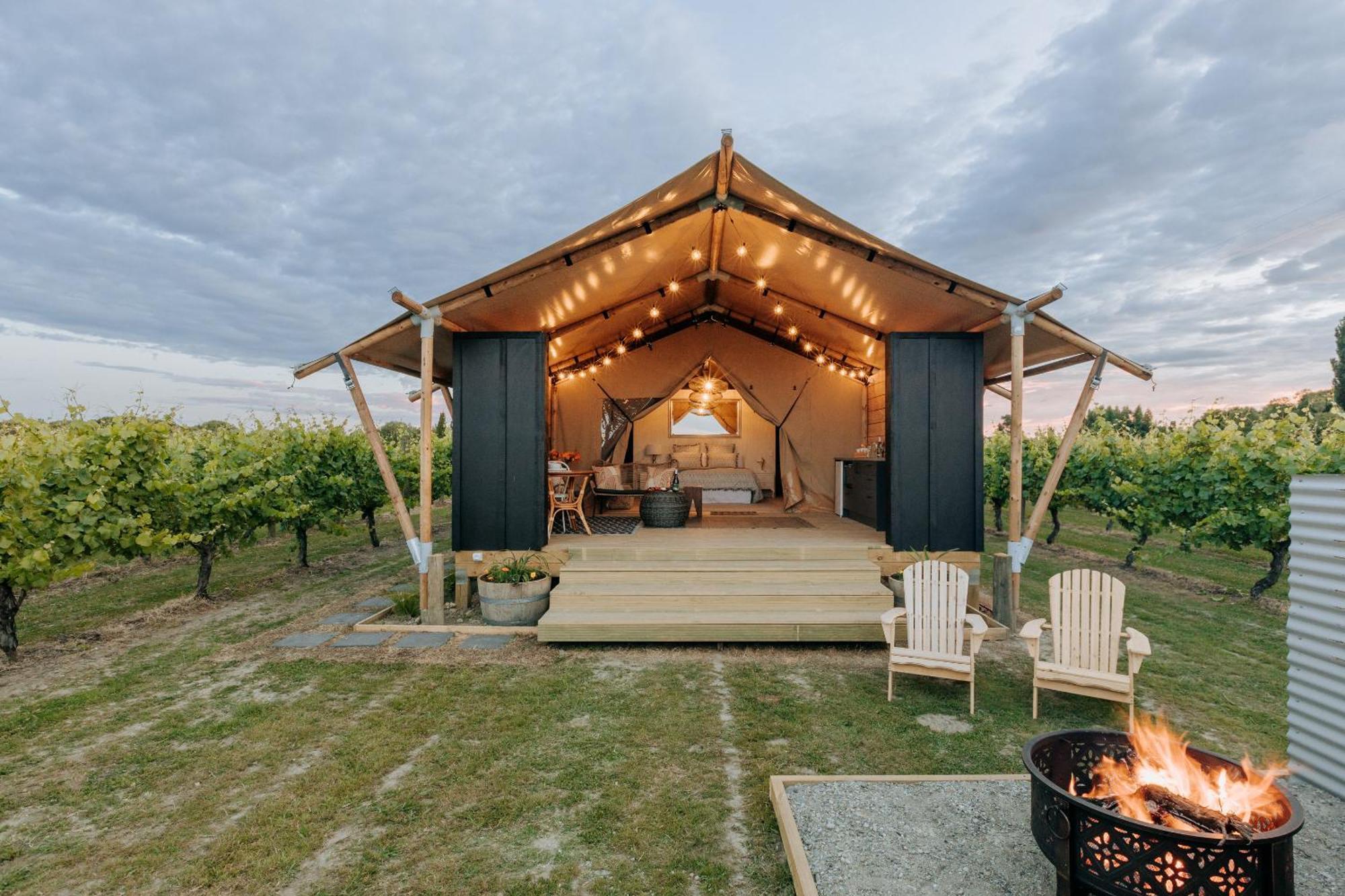 Villas & Vines Glamping Hastings Εξωτερικό φωτογραφία