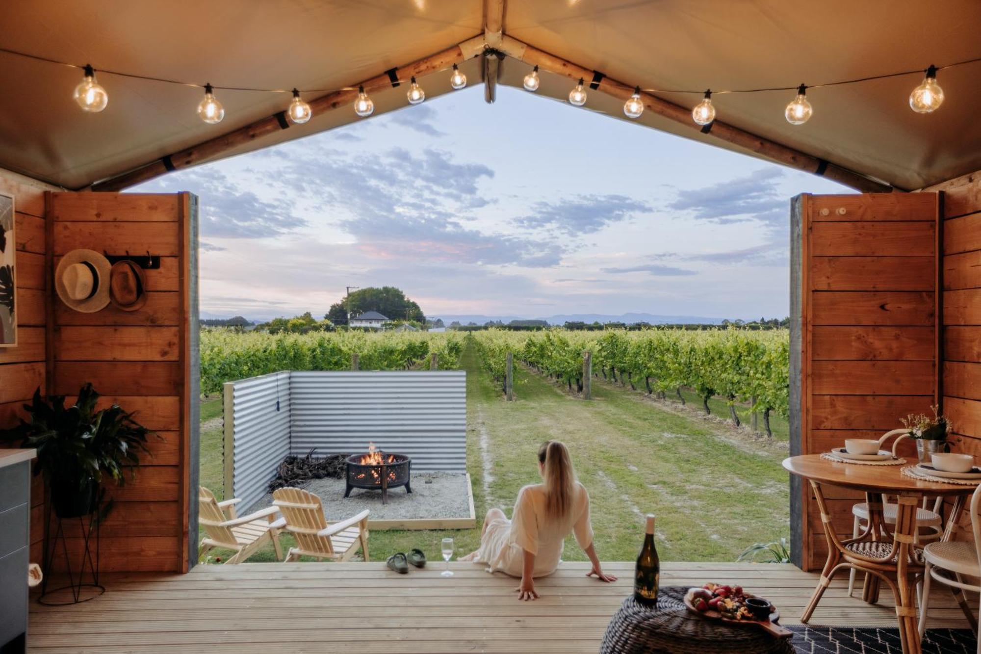 Villas & Vines Glamping Hastings Εξωτερικό φωτογραφία