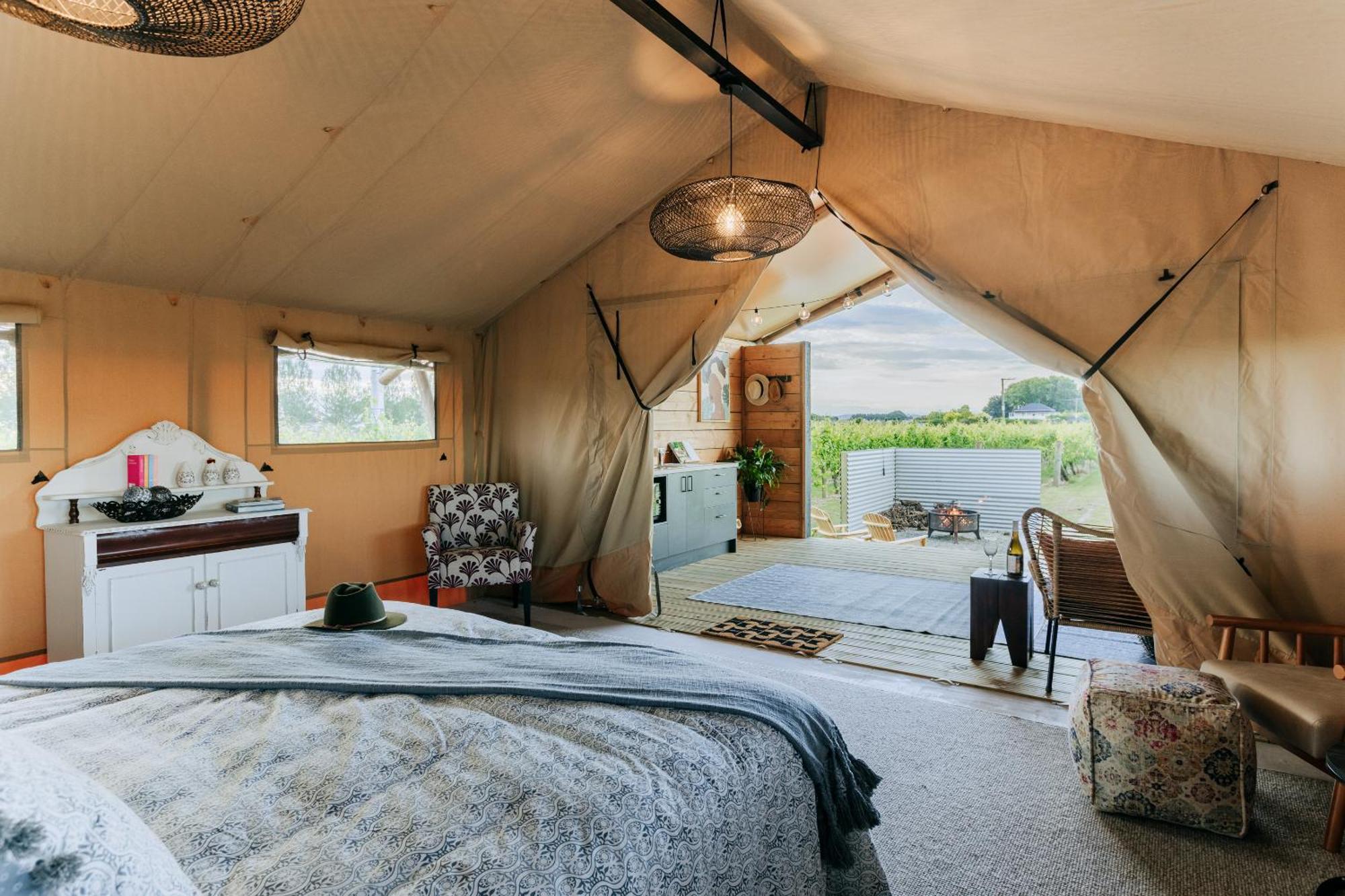 Villas & Vines Glamping Hastings Εξωτερικό φωτογραφία